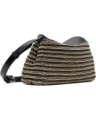 TOTEME T-Lock Woven-Leather クラッチバッグ - サムネイル3