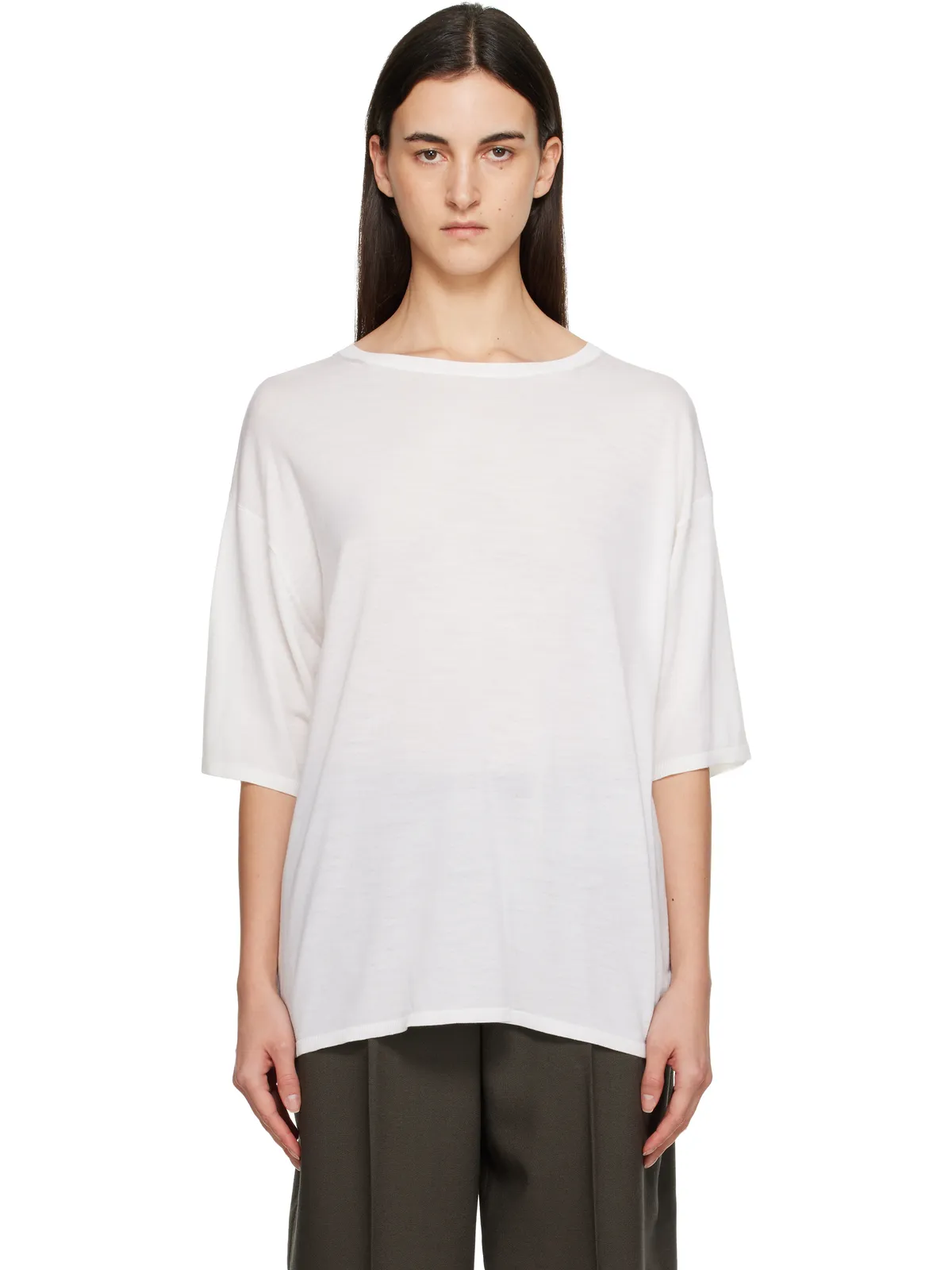 TOTEME Longline ニット Tシャツ - 画像1