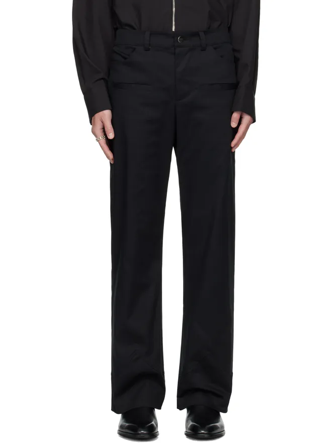 a.v. vattev a.v. vattev Cuff ブーツカットパンツの商品画像