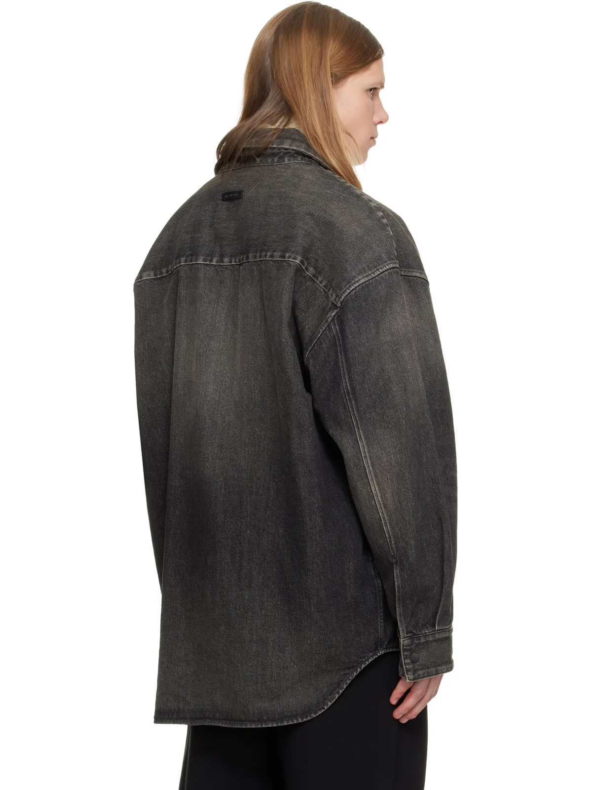 Fear of God Snap Front デニム オーバーシャツ - 画像3