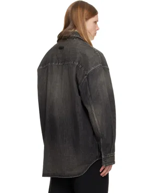 Fear of God Snap Front デニム オーバーシャツ - サムネイル3