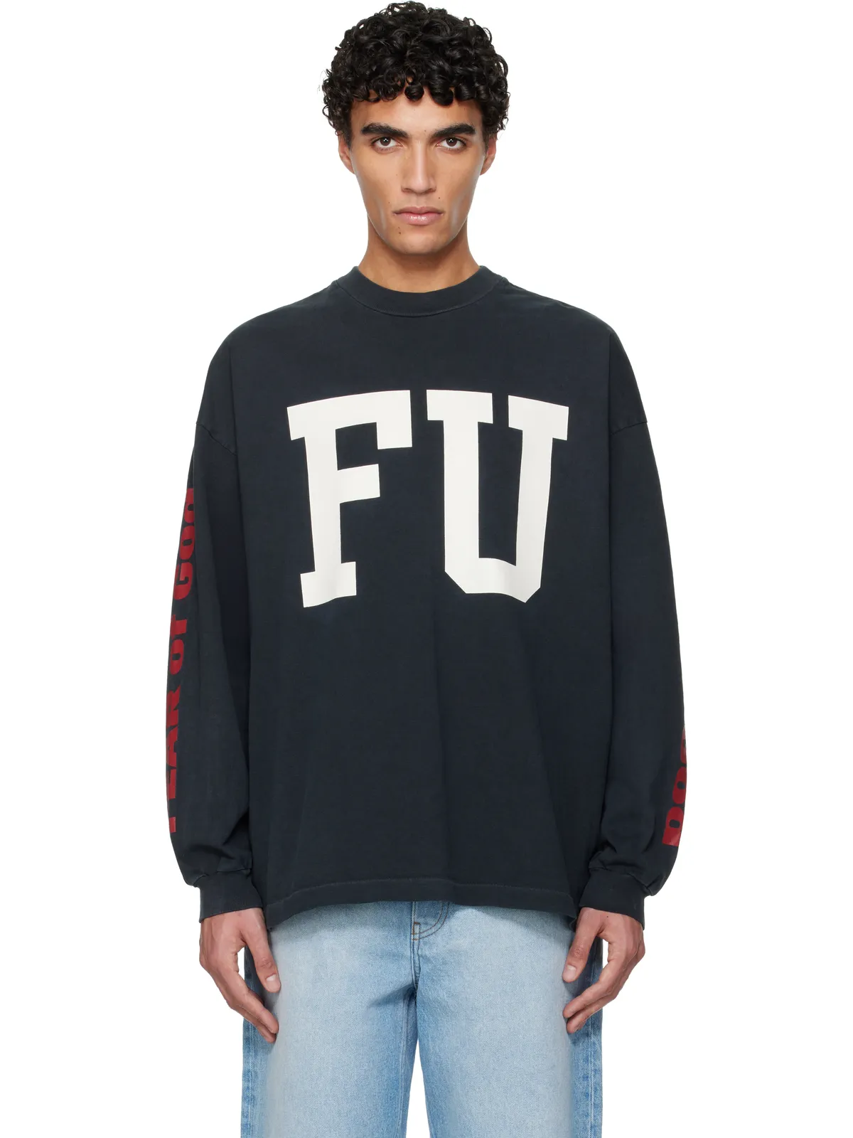 Fear of God 'Freedom' リラックス 長袖Tシャツ - 画像1