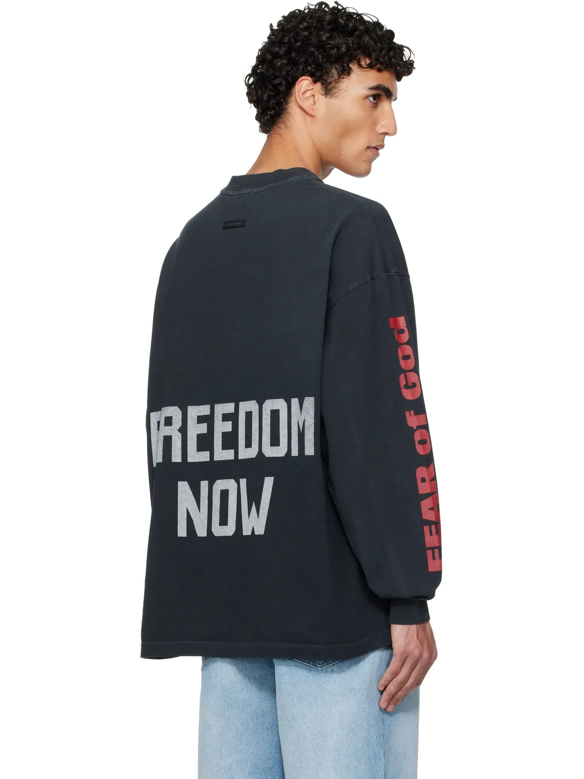 Fear of God 'Freedom' リラックス 長袖Tシャツ - 画像3