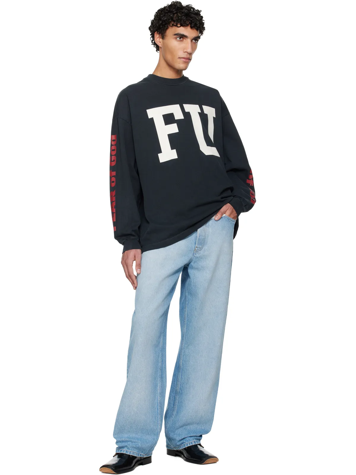 Fear of God 'Freedom' リラックス 長袖Tシャツ - 画像4
