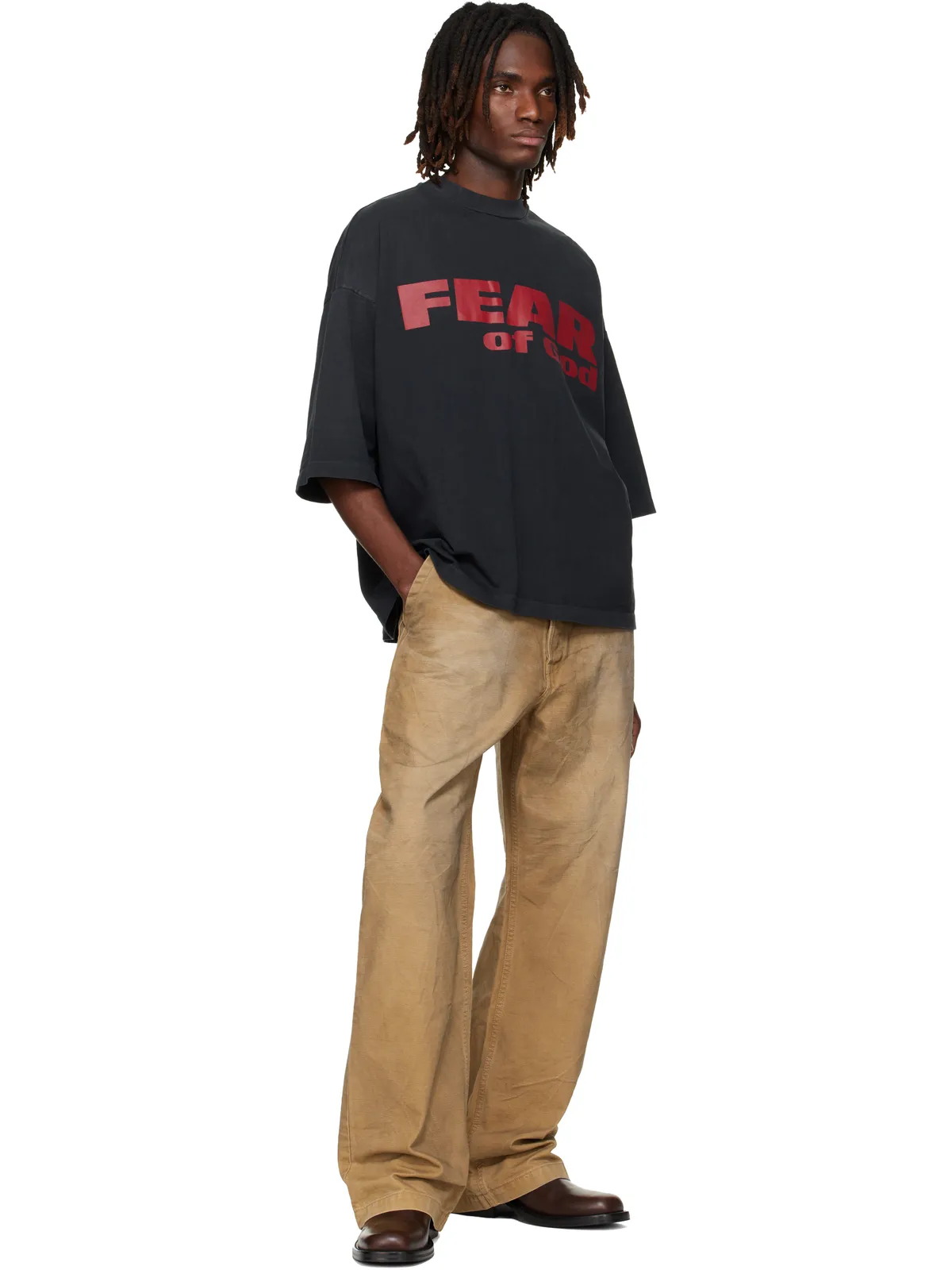 Fear of God Relaxed 'Fear is Gone' Tシャツ - 画像4