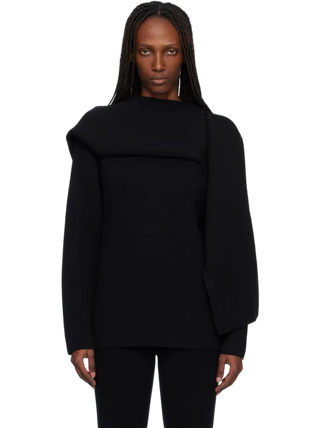 Courrèges Courrèges マフラー オーバーサイズ ウール セーターの商品画像