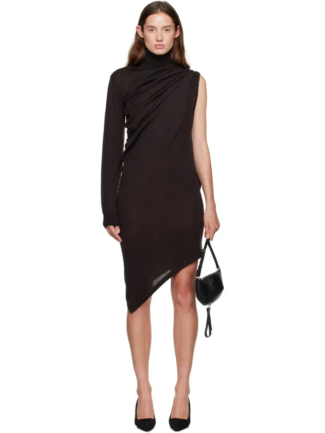 Courrèges Courrèges オフショルダー ウール ミニドレスの商品画像