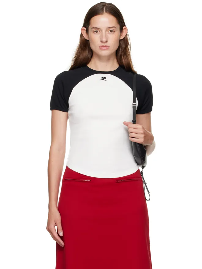 Courrèges Courrèges Circle Contrast Tシャツの商品画像