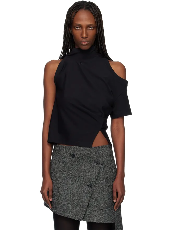 Courrèges Courrèges ツイスト ジャージ Tシャツの商品画像