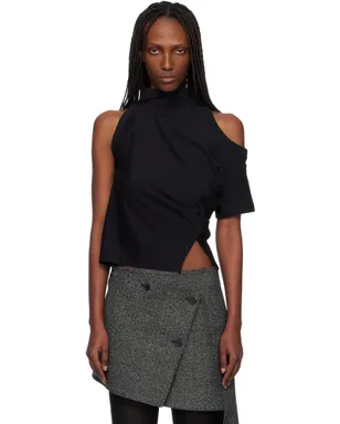 Courrèges ツイスト ジャージ Tシャツ - サムネイル1