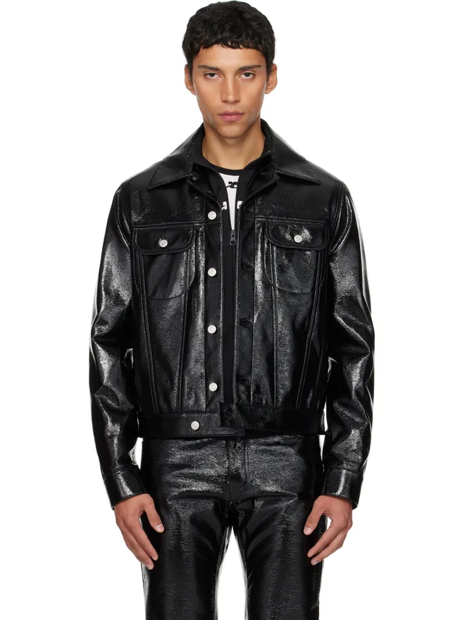 Courrèges Courrèges Vinyl トラッカージャケットの商品画像