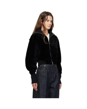 Victoria Beckham ジッパー シアリング ボンバージャケット - サムネイル2