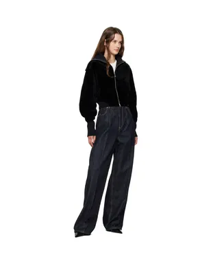 Victoria Beckham ジッパー シアリング ボンバージャケット - サムネイル4
