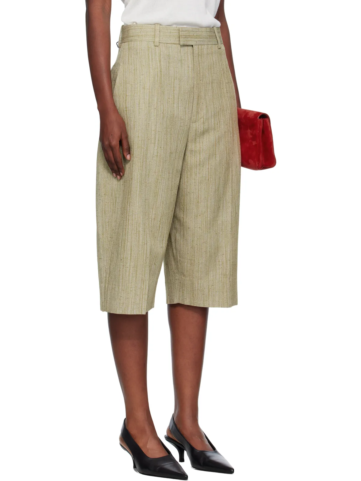 Bottega Veneta ビスコースシルク キュロット - 画像2