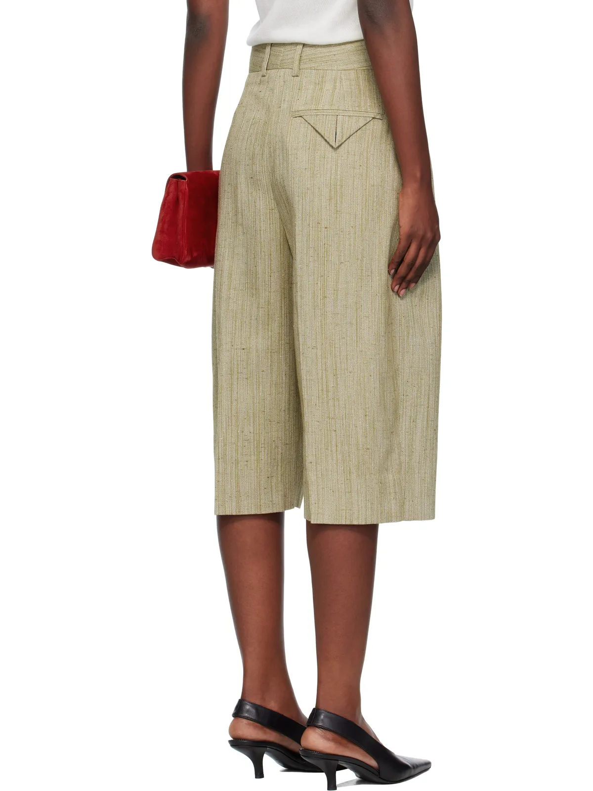 Bottega Veneta ビスコースシルク キュロット - 画像3