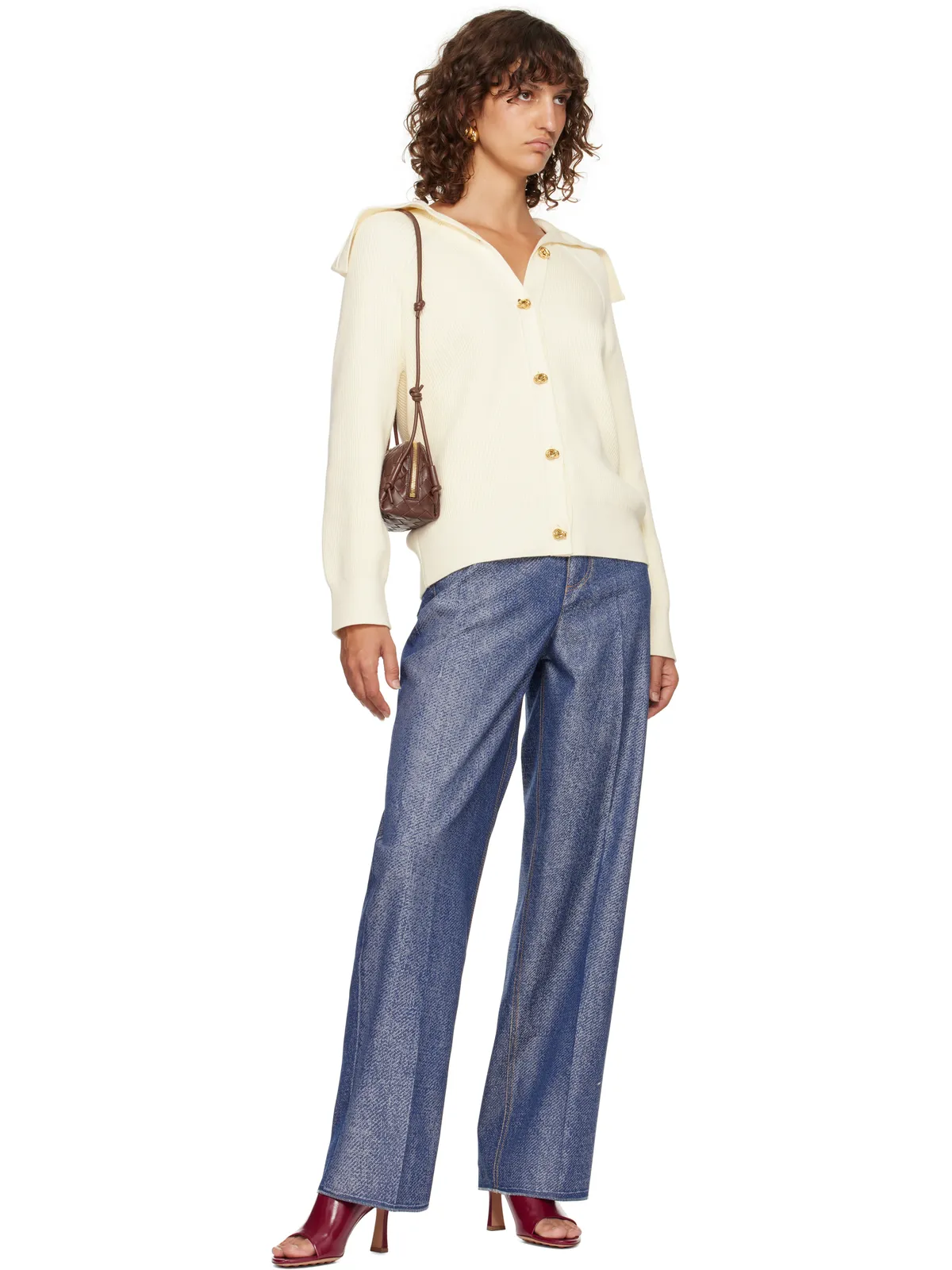 Bottega Veneta ドロップ イヤリング - 画像4