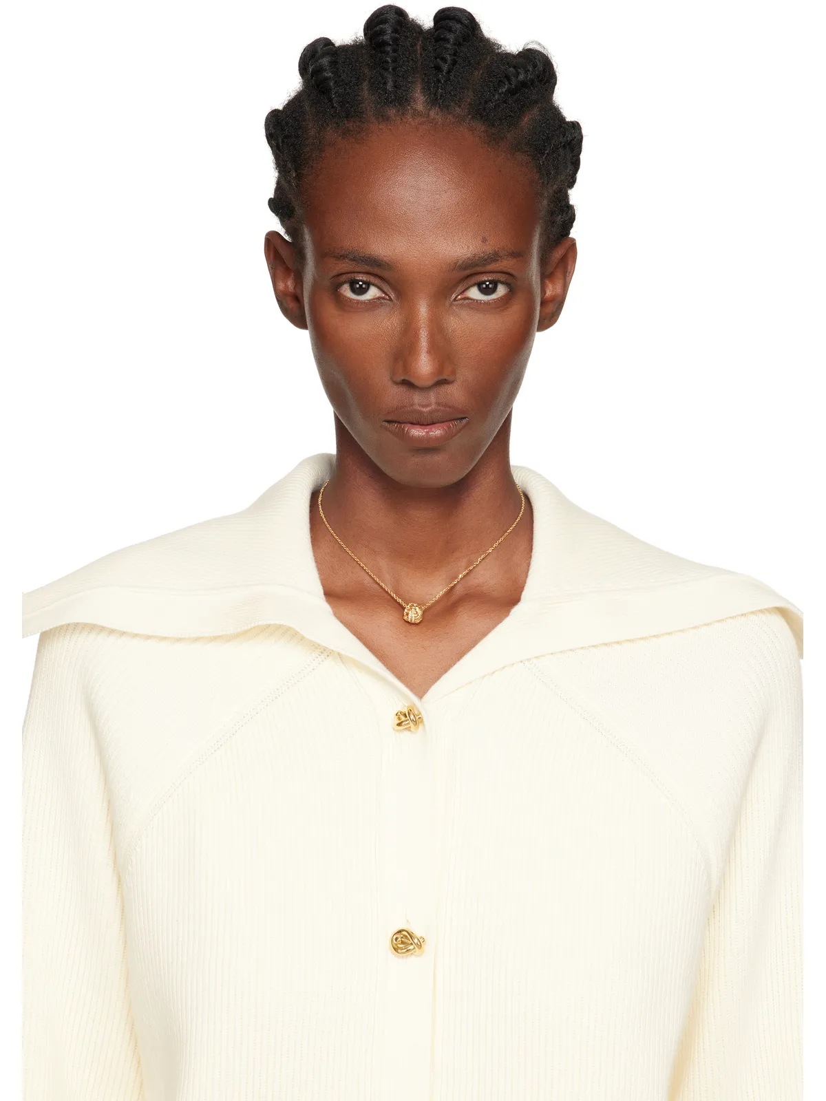 Bottega Veneta Intreccio ペンダント ネックレス - 画像2