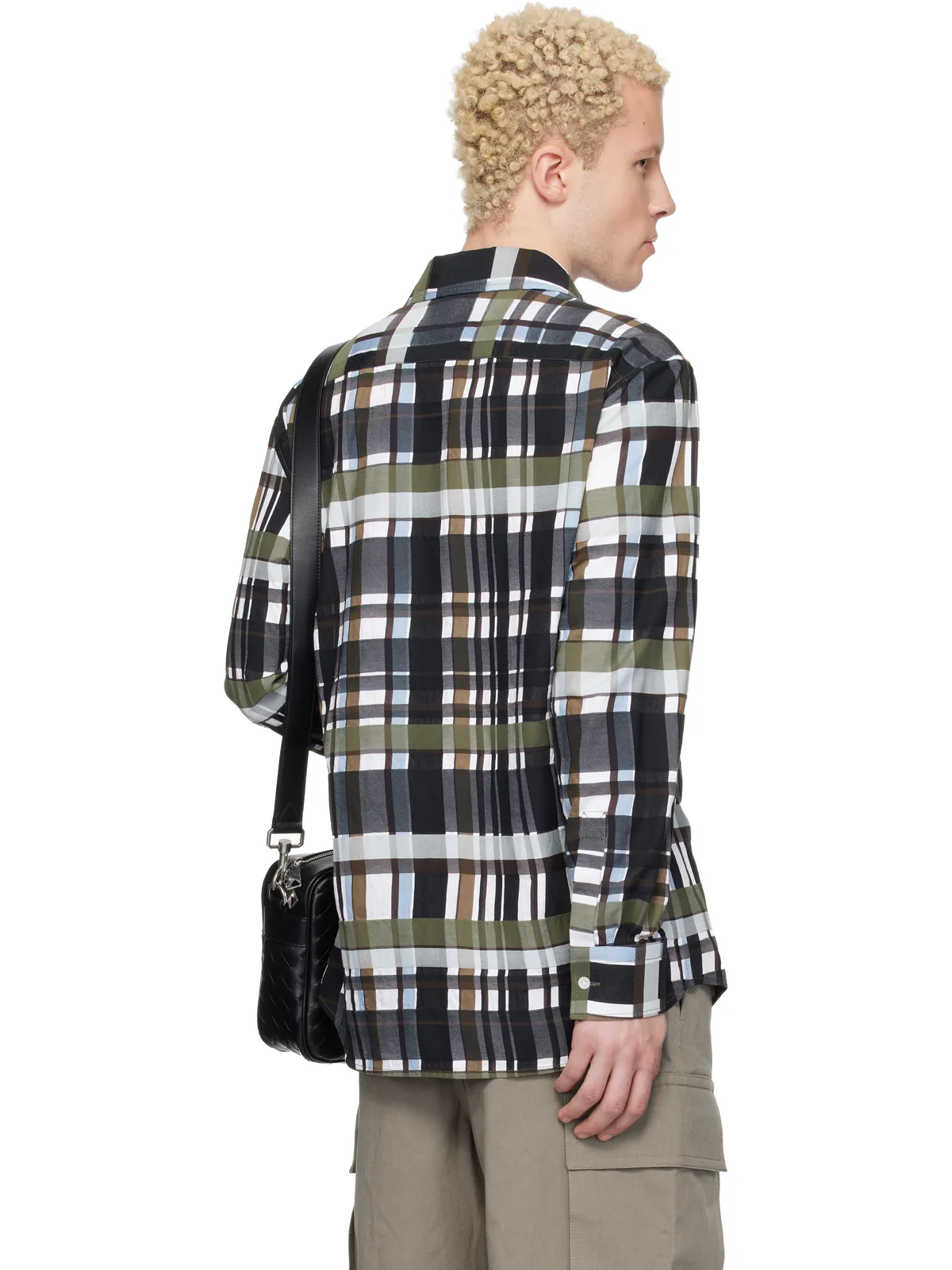 Bottega Veneta コットン チェック シャツ - 画像3