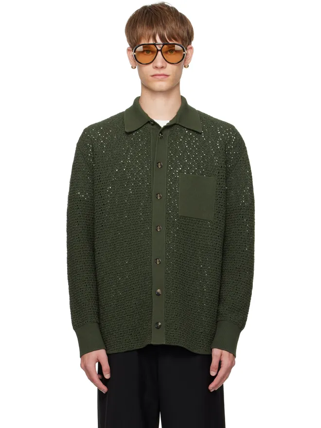 Bottega Veneta Bottega Veneta コットン クロシェ カーディガンの商品画像