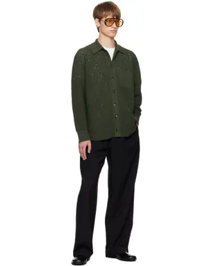 Bottega Veneta コットン クロシェ カーディガン - サムネイル4