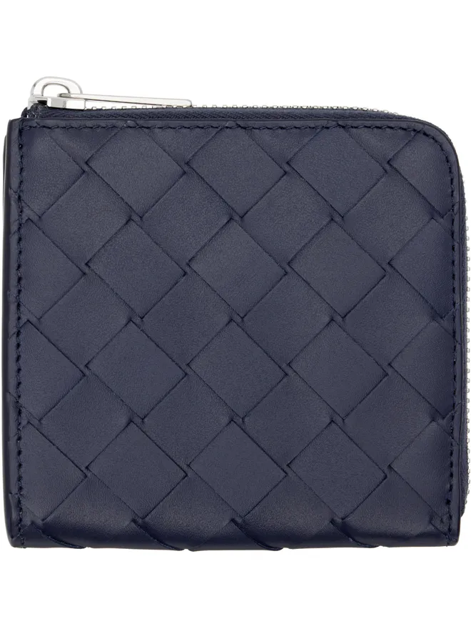 Bottega Veneta Bottega Veneta Intrecciato スクエア ジップアラウンド ウォレットの商品画像