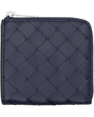 Bottega Veneta Intrecciato スクエア ジップアラウンド ウォレット - サムネイル1