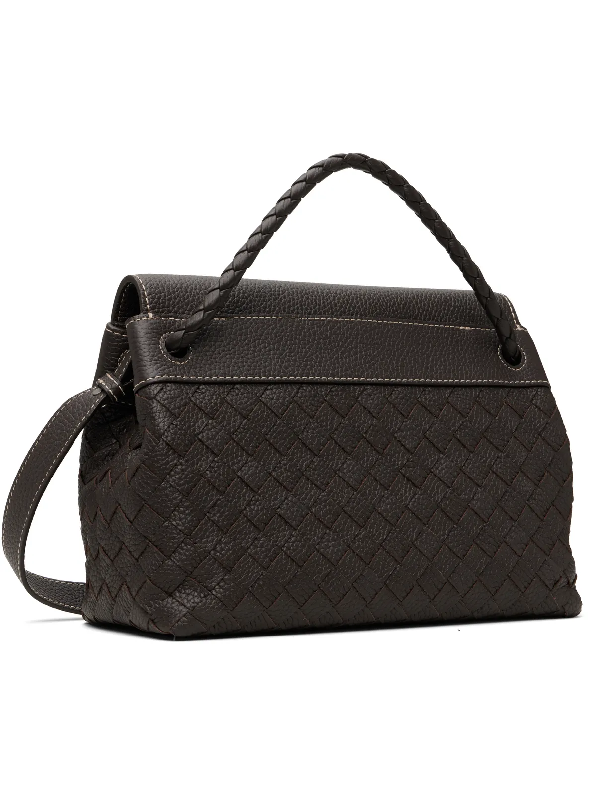 Bottega Veneta スモール Andiamo メッセンジャーバッグ - 画像3