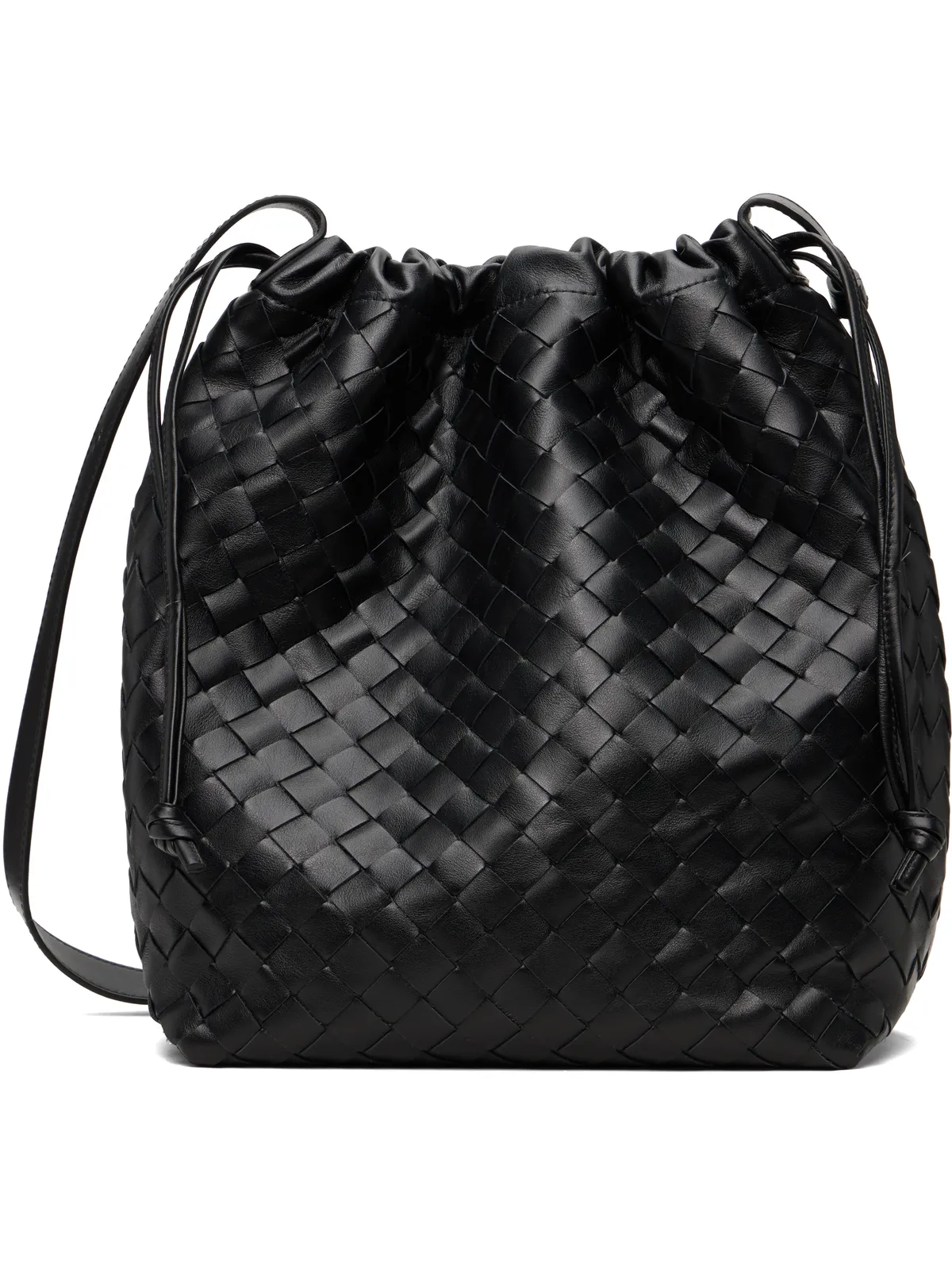 Bottega Veneta Intrecciato Biblioteca Bucket トートバッグ - 画像1