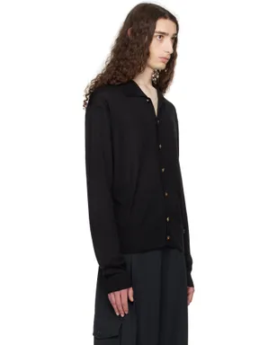 VERSACE シルク ニットカーディガン - サムネイル2