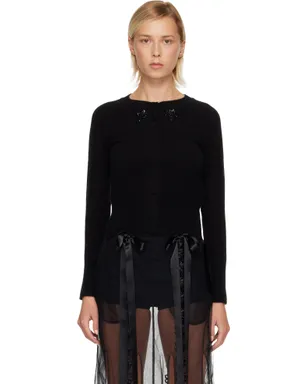 Simone Rocha エンベリッシュド カシミヤ カーディガン - サムネイル1