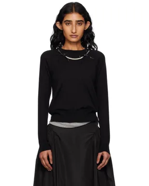 Simone Rocha Classic 長袖 ファインニット プルオーバー - サムネイル1