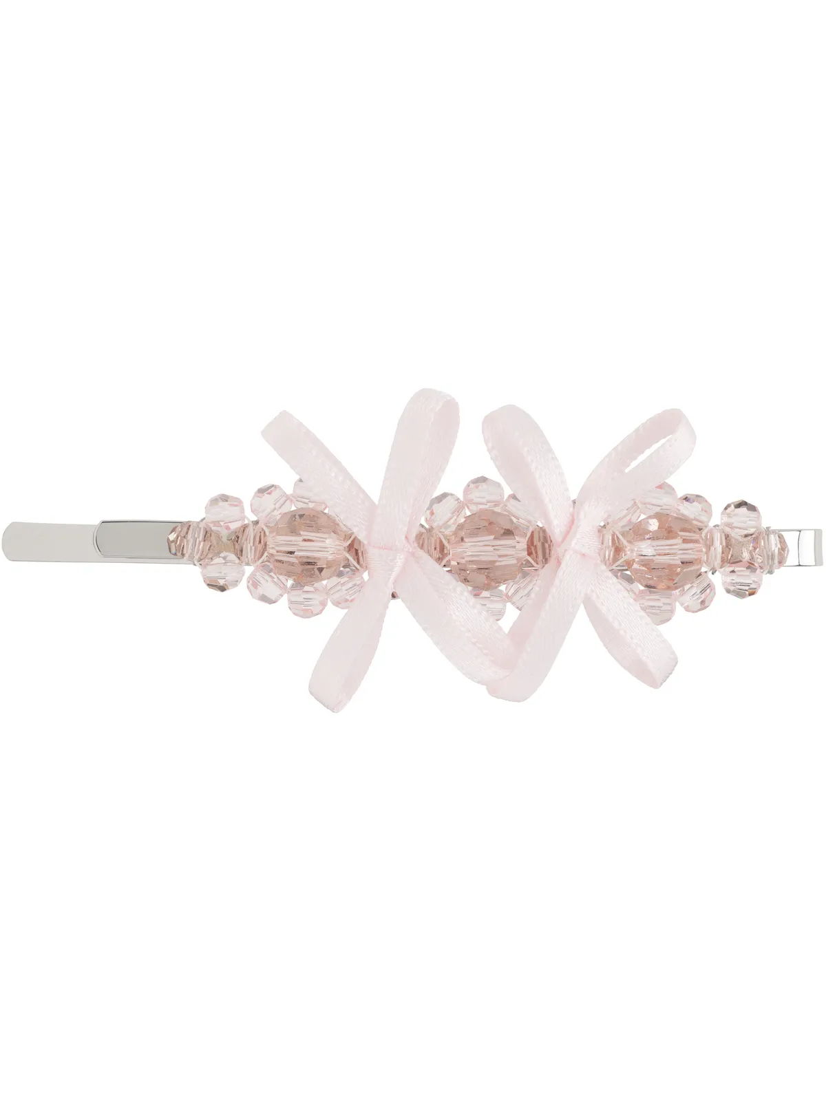 Simone Rocha Petite Bow Detail Flower ヘアピン - 画像1
