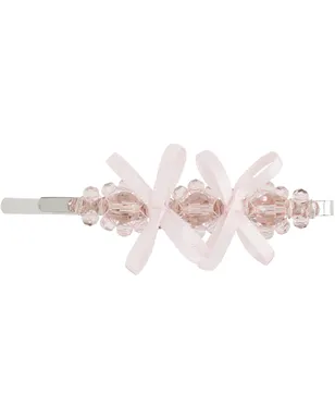 Simone Rocha Petite Bow Detail Flower ヘアピン - サムネイル1