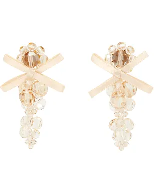 Simone Rocha Petite Bow Cluster ピアス - サムネイル1