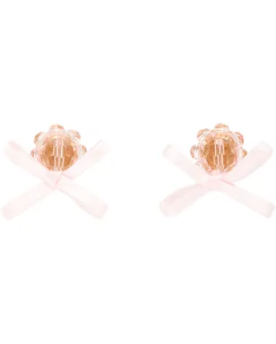 Simone Rocha Petite Bow Daisy スタッドピアス - サムネイル1