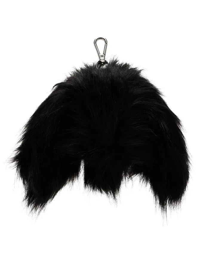 Simone Rocha Simone Rocha Hare フェイクファー コインポーチ バッグチャームの商品画像