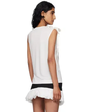 Simone Rocha Bow Ribbon Tail タンクトップ - サムネイル3