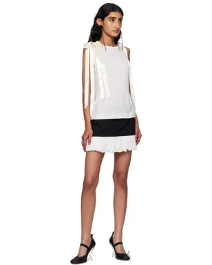 Simone Rocha Bow Ribbon Tail タンクトップ - サムネイル4