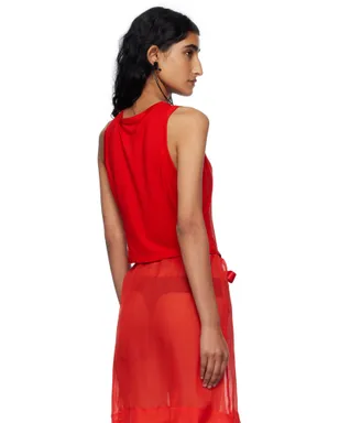 Simone Rocha Bow Tail Easy タンクトップ - サムネイル3