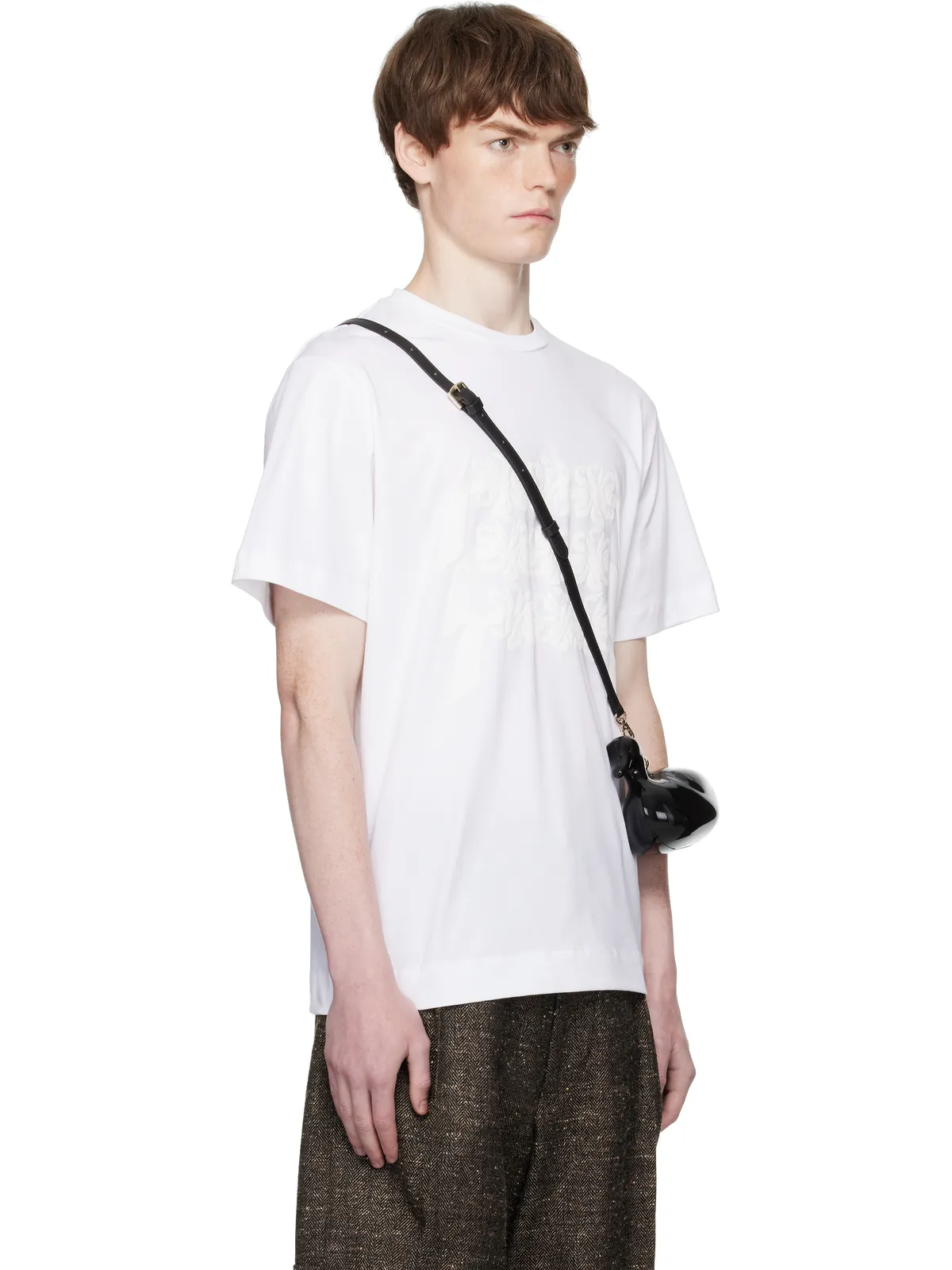 Simone Rocha Ribbon Daisy Chain Print Tシャツ - 画像2