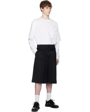 Simone Rocha Ruffle Pocket レイヤード 長袖Tシャツ - サムネイル5
