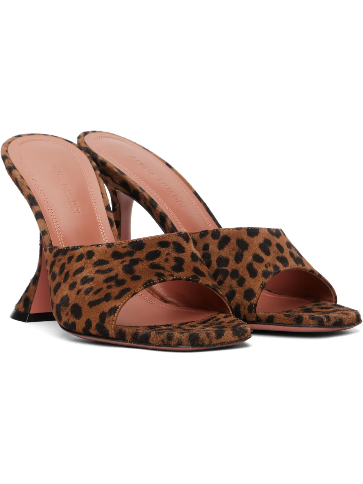 Amina Muaddi Lupita 95 Slipper ヒールサンダル - 画像4