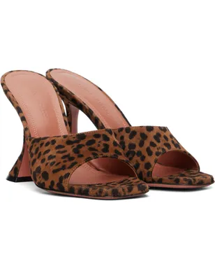 Amina Muaddi Lupita 95 Slipper ヒールサンダル - サムネイル4