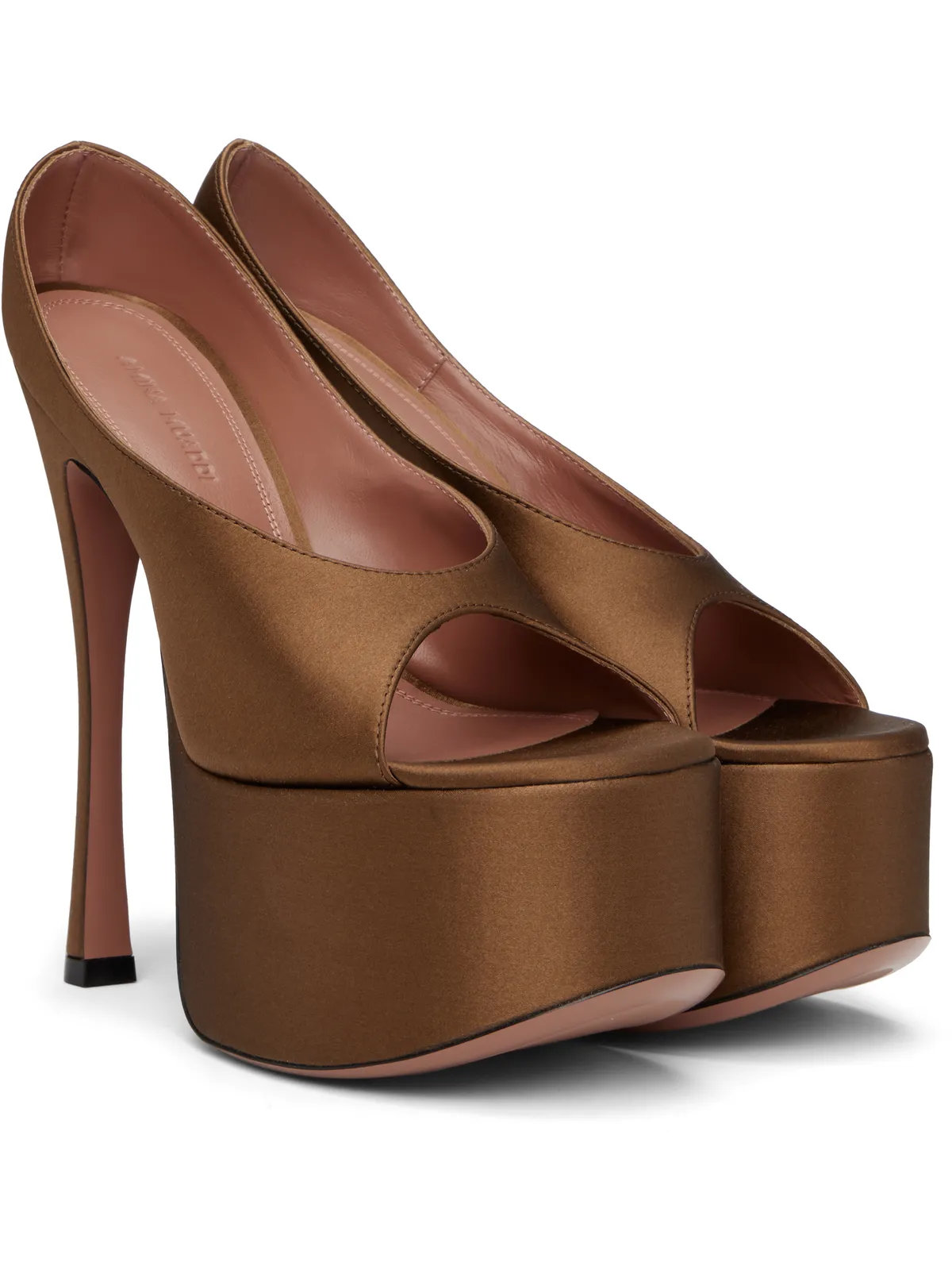 Amina Muaddi Anok Plateau ヒールサンダル - 画像4