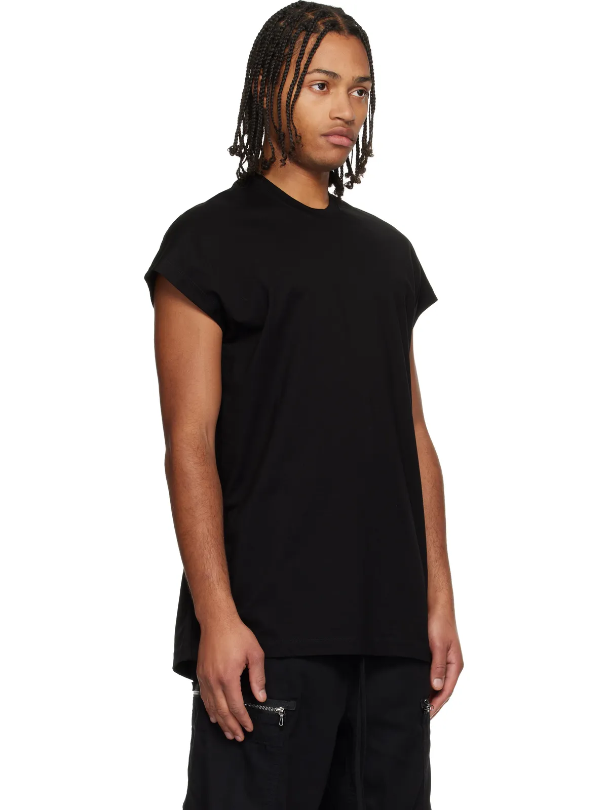 JULIUS Europa グラフィック ノースリーブTシャツ - 画像2