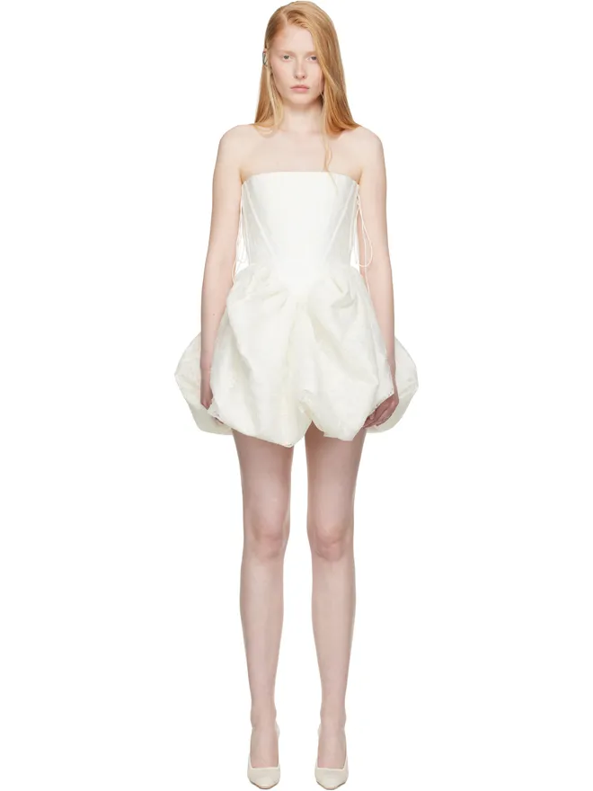 Wed Wed SSENSE Bridalカプセルコレクション Guen ミニドレスの商品画像