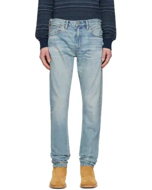 RRL High Slim Lawton セルビッジジーンズ - サムネイル1