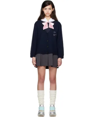 I'm Sorry by Petra Collins SSENSE限定 JennyFaxエディション Cardigan Hoody ミニワンピース - サムネイル1