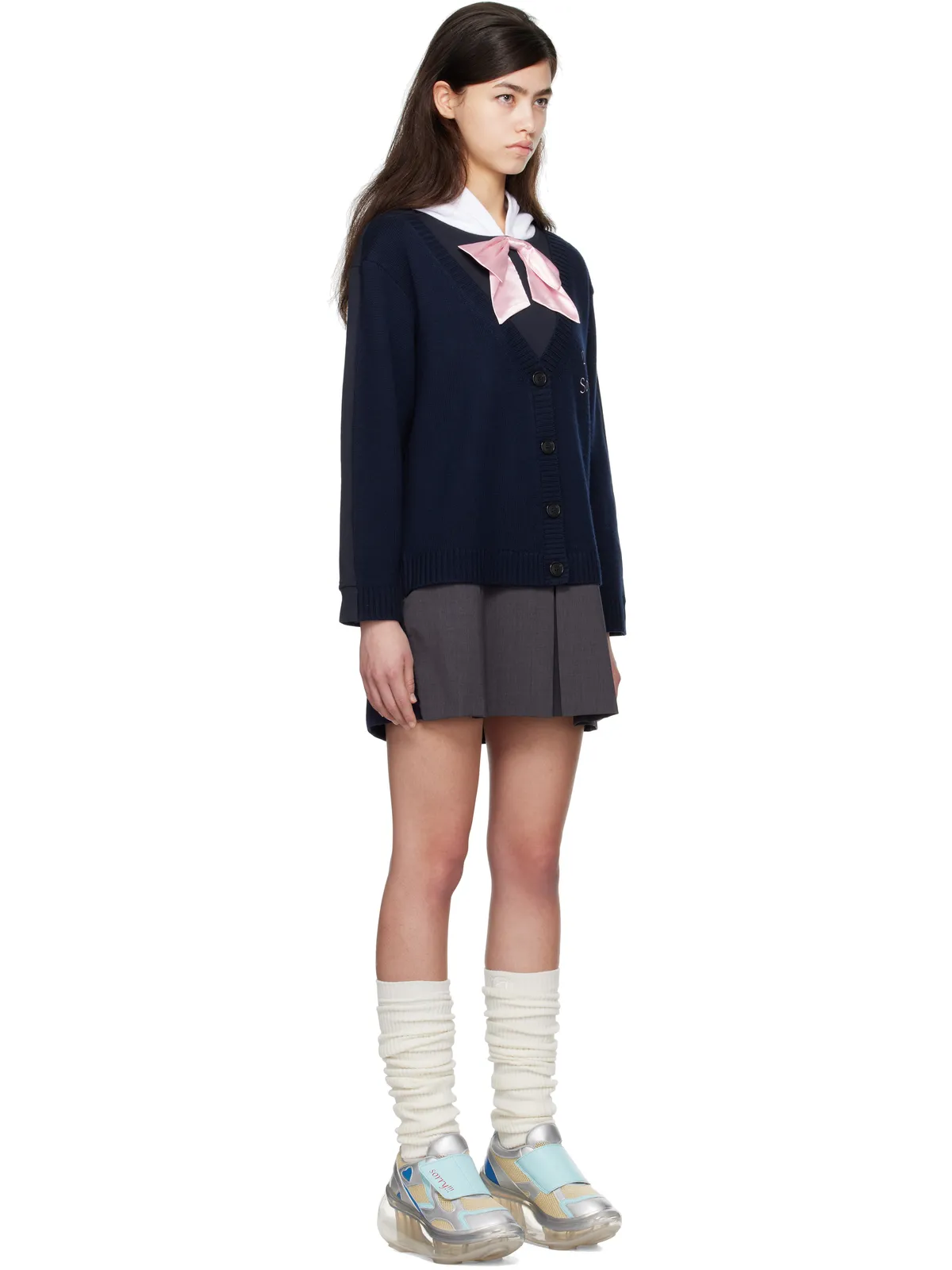 I'm Sorry by Petra Collins SSENSE限定 JennyFaxエディション Cardigan Hoody ミニワンピース - 画像2
