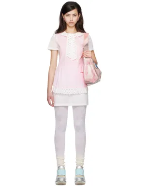 I'm Sorry by Petra Collins SSENSE限定 JennyFaxエディション Apron ミニワンピース - サムネイル1